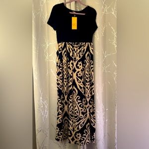 NWT size large maxi dress